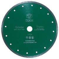 Круг алмазный Diam Turbo GRINDER 230*2,5*7.5*22,2 *М14(Гранит)