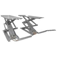 Подъемник ножничный KraftWell короткий г/п 3000 кг. Напольный KRW3FS/220