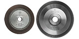 Комплект заточных кругов (2 шт.) MRCM SDC 730 3960 (синтетический алмаз) для заточки сверл и фрез из твердого сплава (HM)